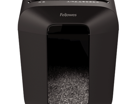 Fellowes Powershred LX41 Black, 17 L, Credit cards shredding, Mini-Cut Shredder, Paper handling standard/output 8 sheets per pass, Warranty 24 month(s)