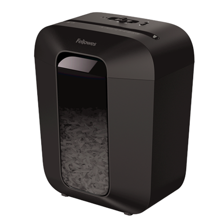 Fellowes Powershred LX50 Black, 17 L, Credit cards shredding, Cross-Cut Shredder, Paper handling standard/output 9 sheets per pass, Warranty 24 month(s) - Image 4