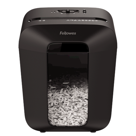 Fellowes Powershred LX50 Black, 17 L, Credit cards shredding, Cross-Cut Shredder, Paper handling standard/output 9 sheets per pass, Warranty 24 month(s) - Image 2