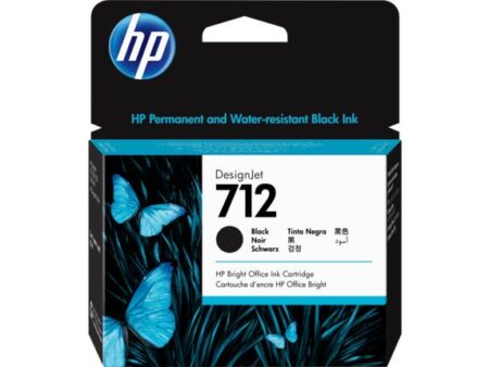 INK CARTRIDGE BLACK NO.712/80ML 3ED71A HP