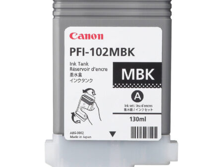 Cartridge Canon PFI-102K (0894B001) Mat BK 130ml OEM