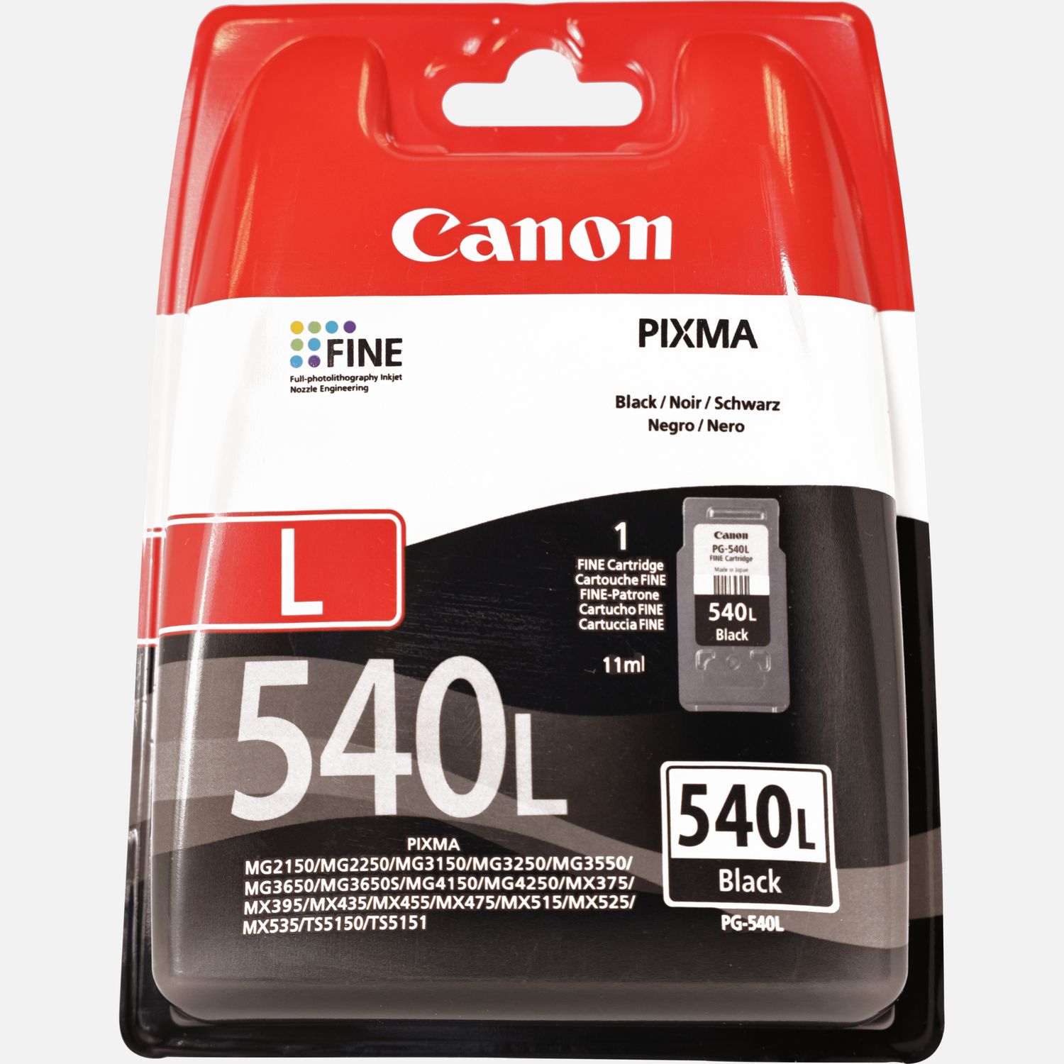 Ink Cartridge Canon PG-540L BK 300p. OEM
