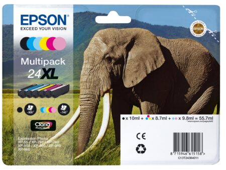 Ink Cartridge Epson 24XL (C13T24384011) CMYK 740 p. OEM