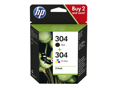 Ink Cartridge HP No.304A 3JB05AE 120/100p. BK+CMY OEM