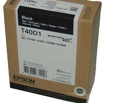 Ink Cartridge Epson T40D1 BK 80ml. OEM