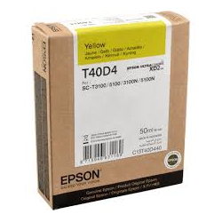 Ink Cartridge Epson T40D4 YL 50ml. OEM