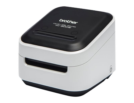 Brother VC-500W | Colour | ZINK Zero-Ink | Label Printer | Wi-Fi | Black/ grey