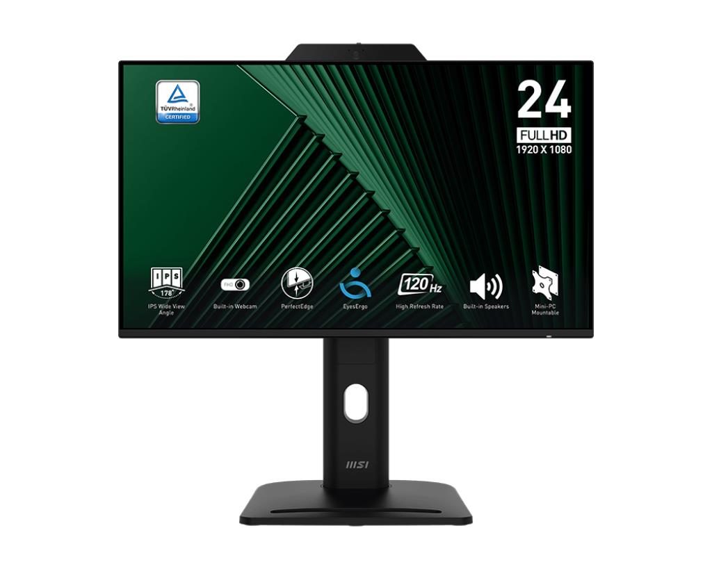 LCD Monitor MSI PRO MP242PMG 23.8" Business Panel IPS 1920x1080 16:9 120 Hz 1 ms Speakers PROMP242PMG
