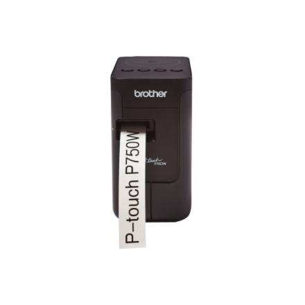 Brother PT-P750W | Mono | Thermal | Label Printer | Wi-Fi | Maximum ISO A-series paper size Other | Black - Image 2