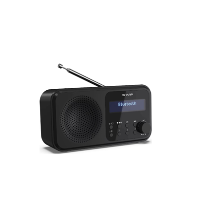 Sharp DR-P420(BK) Tokyo Portable Digital Radio, FM/DAB/DAB+, Bluetooth 5.0, USB or Battery Powered, Midnight Black | Sharp | Tokyo Portable Digital Radio | DR-P420(BK) | Bluetooth | Midnight Black - Image 3