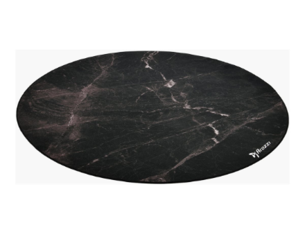 Arozzi ZONA Round Floor Pad - Black Marble