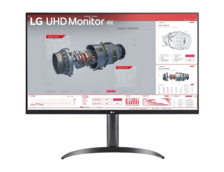 LG 32BR55UK-B 32" 4K UHD 3840x2160/16:9/4ms/250cdm2/HDMI, DisplayPort, Headphone Out
