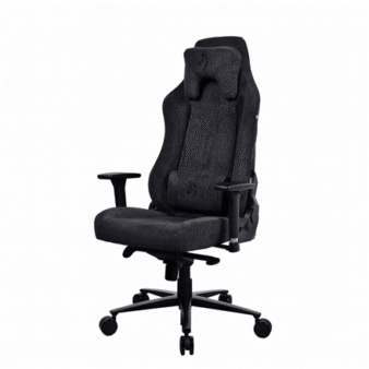 Arozzi Soft Fabric/Metal/Aluminium | Gaming Chair | Vernazza Soft Fabric | Pure Black