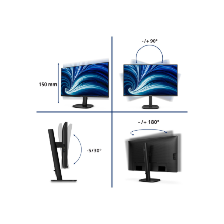 Philips 27B2N3500J/00 27 " IPS 2560x1440/16:9/4ms/350cd/m² Headphone out, HDMI, DP | Philips - Image 4