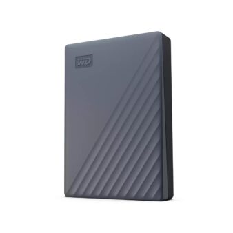 External HDD WESTERN DIGITAL My Passport WDBY3J0060BGY-WESN 6TB USB-C Colour Grey WDBY3J0060BGY-WESN