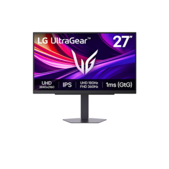 LG 27G810A-B | 27 " | IPS | UHD | 16:9 | 180 Hz | 1 ms | 3840 x 2160 pixels | 400 cd/m² | HDMI ports quantity 2