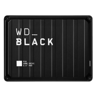 External HDD WESTERN DIGITAL P10 Game Drive 4TB USB 3.2 Colour Black WDBA3A0040BBK-WESN