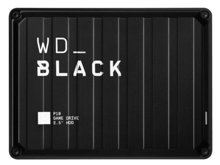 External HDD WESTERN DIGITAL P10 Game Drive 4TB USB 3.2 Colour Black WDBA3A0040BBK-WESN