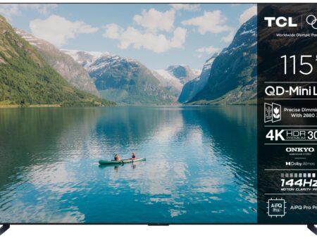 TV Set TCL 115 " 4K Ultra HD 3840 x 2160 pixels Flat 16:9 QD-Mini LED 115C7K