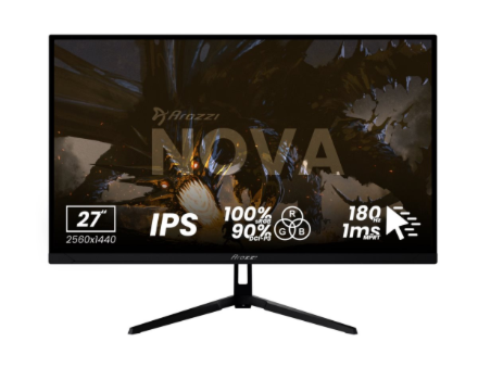 Arozzi Nova 34" VA, 165Hz, Computer Monitor - Black | Arozzi