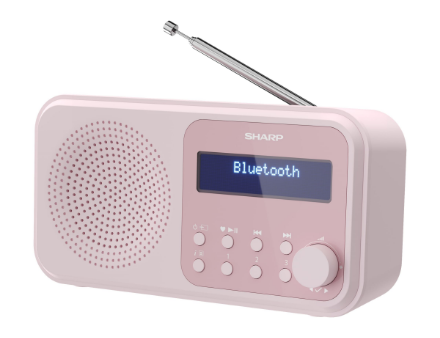 Sharp | Tokyo Digital Radio | DR-P420(PK) | Bluetooth | Pink | Portable | Wireless connection