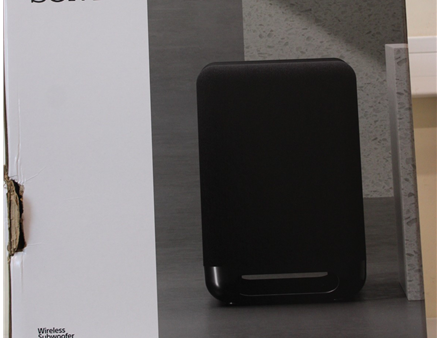 SALE OUT. Sony SA-SW5 Wireless 300W Subwoofer for HT-A9/A7000 | Sony Speaker | Subwoofer for HT-A9/A7000 | DAMAGED PACKAGING | 300 W | Black | 2 Ω | Portable | Wireless connection