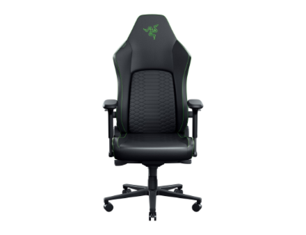 Razer Ergonomic Gaming Chair with Breathable Comfort | Iskur V2 NewGen | Black/Green