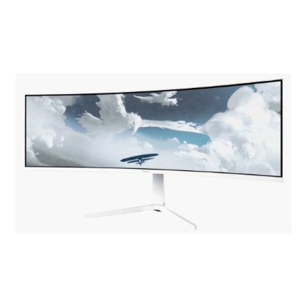 Arozzi Nova | 49 " | VA | 32:9 | 165 Hz | 4 ms | 5120 x 1440 pixels | 350 cd/m² | HDMI ports quantity 2 | White - Image 3