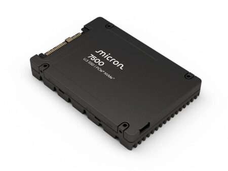 SSD MICRON SSD series 7500 MAX 800GB NVMe NAND flash technology 3D NAND Write speed 1400 MBytes/sec Read speed 6800 MBytes/sec Form Factor U.3 TBW 4380 TB MTBF 2000000 hours MTFDKCC800TGQ-1BK1DABYYR