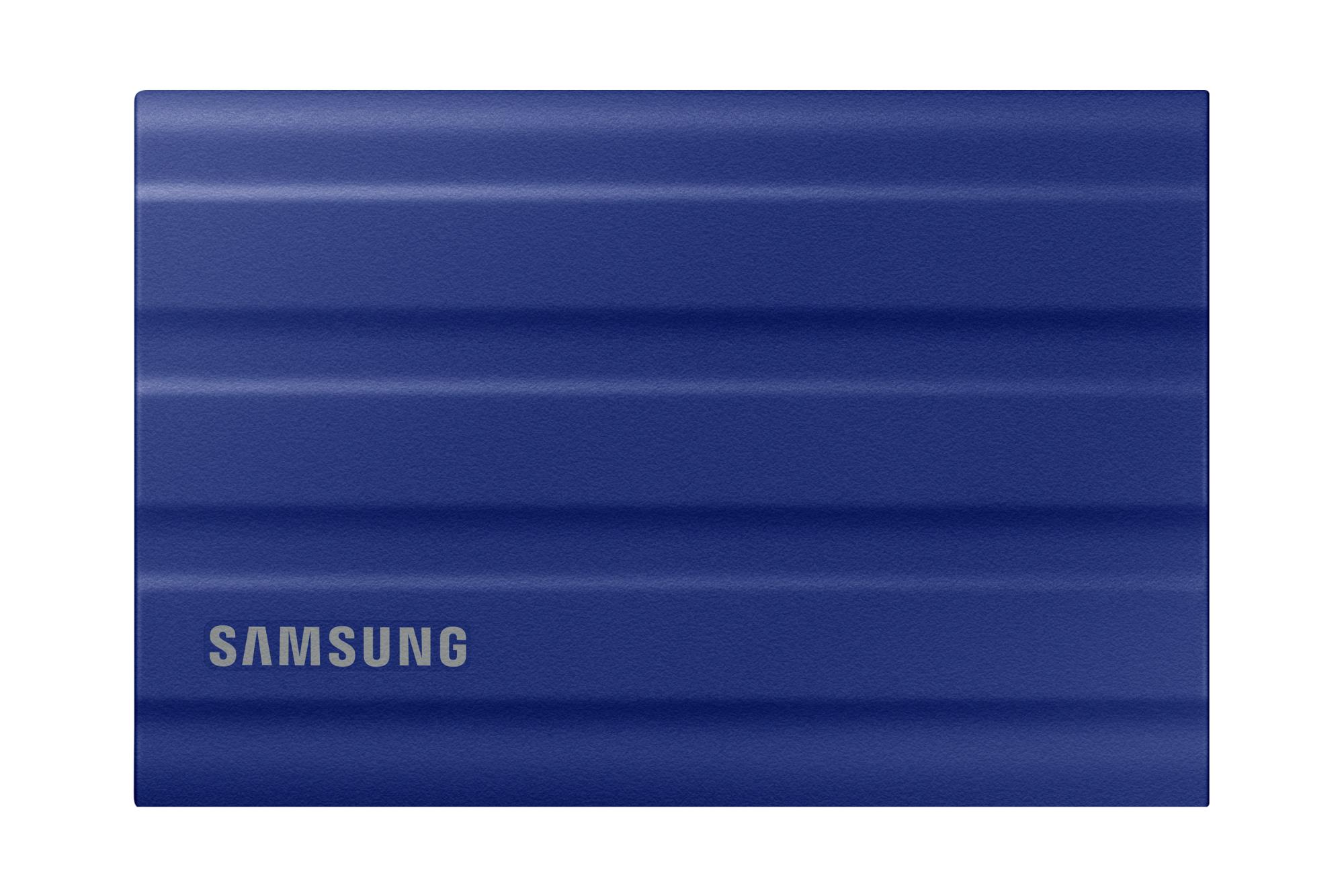 External SSD SAMSUNG T7 2TB USB 3.2 Write speed 1000 MBytes/sec Read speed 1050 MBytes/sec MU-PE2T0R/EU