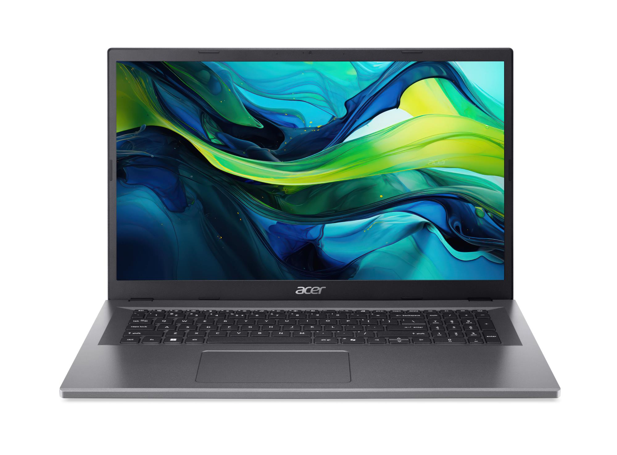 Notebook ACER Aspire Go 17 CPU Intel Core 3 N355 1.9 GHz 17.3 " 1920 x 1080 pixels RAM 16 GB LPDDR5-SDRAM SSD 512 GB Discrete graphics Not available On-board graphics Yes Keyboard language English OS installed Windows 11 Home Colour Grey Weight 2.035 kg NX.J45EL.003