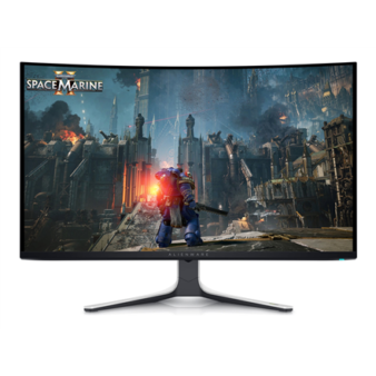 Dell | Curved Screen Gaming Monitor | AW3225QF | 31.6 " | OLED | 4K UHD | 16:9 | 240 Hz | 0.03 ms | 3840 x 2160 pixels | 1000 cd/m² | Power connector, Security-lock slot, Joystick, USB-A, USB-B, USB-C, HDMI, DispalyPort | HDMI ports quantity 2 | White / Black | Warranty 36 month(s)
