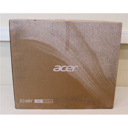 SALE OUT. Acer Vero B8 B248YEbemiqprcuzx 23.8" IPS 1920x1080/16:9/4ms/300/100M:1/DP,HDMI/Audio Out/Webcam/Black | SALE OUT. Acer | Vero B8 B248YEbemiqprcuzx | 23.8 " | IPS | 16:9 | 100 Hz | 4 ms | 1920 x 1080 pixels | 300 cd/m² | HDMI ports quantity 1 | Black | Warranty 20 month(s) | DEMO