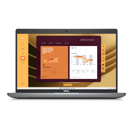 Dell Latitude 5450 | 14 " | IPS | FHD | 1920 x 1080 pixels | Anti-glare | Intel Core Ultra 5 | 135U | 16 GB | DDR5 | Solid-state drive capacity 512 GB | Intel Integrated Graphics | Windows 11 Pro | 802.11ax | Bluetooth version 5.3 | WWAN ready | Keyboard language English | Warranty 36 month(s) | Battery warranty 12 month(s)