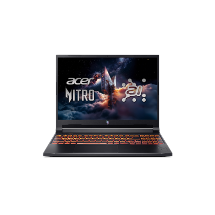 Acer | Nitro V 16 AI ANV16-42-R1PE | Shale Black | 16 " | IPS | WUXGA | 1920 x 1200 pixels | AMD Ryzen 5 | 240 | 16 GB | DDR5 | Solid-state drive capacity 512 GB | NVIDIA GeForce RTX 5050 | GDDR7 | 8 GB | Windows 11 Home | 802.11ax | Bluetooth version 5.3 | Keyboard language US international | Keyboard backlit | Warranty 24 month(s)