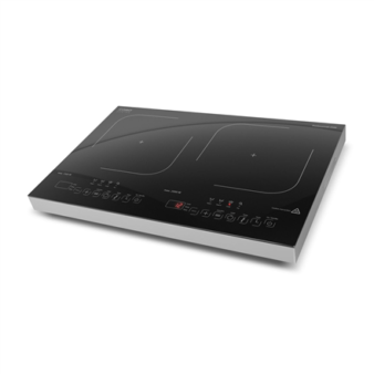 Caso | Hob | ProGourmet 3500 | Table top | Number of burners/cooking zones 2 | Sensor touch display | Timer | Black | Display