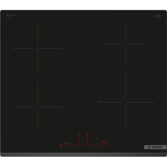 Bosch | Hob | PIE63KHC1Z | Induction | Number of burners/cooking zones 4 | Touch | Timer | Black
