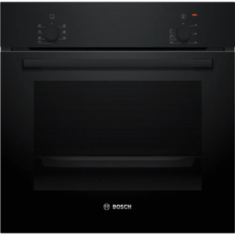 Bosch Oven | HBF010BA1 | 66 L | Electric | Manual | Knobs | Height 59.5 cm | Width 59.4 cm | Black