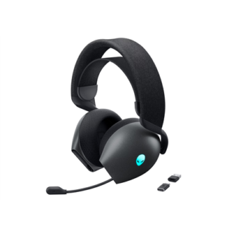 Dell Gaming Headset | Alienware Tri Mode AW725H | Bluetooth | Over-Ear | Microphone | Dark Side of the Moon | Noise canceling | Wireless