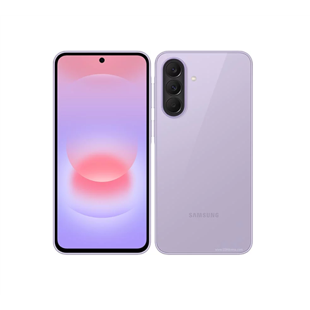 Samsung | A37 A376 | Lavender | 6.7 " | Super AMOLED | 1080 x 2340 pixels | Exynos | 1480 | Internal RAM 6 GB | 128 GB | Dual SIM | 3G | 4G | 5G | Main camera resolution 50 MP | Secondary camera resolution 8 MP | Android | 5000 mAh