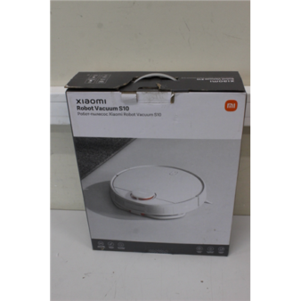 SALE OUT. | Xiaomi | Robot Vacuum | S10 EU | Wet&Dry | Operating time (max) 130 min | Lithium Ion | 3200 mAh | Dust capacity 0.30 L | 4000 Pa | White | USED AS DEMO, DAMAGED PACKAGING, MISSING POWER STATION
