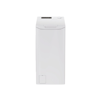 Candy Washing Machine | TCA283D2-S | Energy efficiency class D | Top loading | Washing capacity 8 kg | 1200 RPM | Depth 60 cm | Width 41 cm | Display | Digit | White