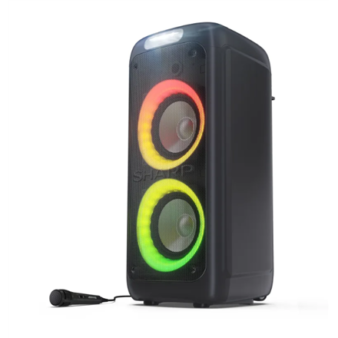 Sharp PS-949 Party Speaker with Built-in Battery | Sharp | Party Speaker | PS-949 XParty Street Beat | 132 W | Waterproof | Bluetooth | Wireless connection | Portable | Black