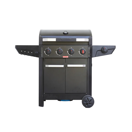 Barbecook Gas Barbecue Luca 412 with Cabinet and Sideburner, 145.4 x 60.3 x 112.3 cm | BC-GAS-3100 - Image 3