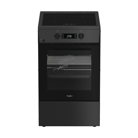 Whirlpool Cooker | W5I8LCSTA | Hob type Induction | Oven type Electric | Anthracite | Width 50 cm | Depth 60 cm | 60 L - Image 2