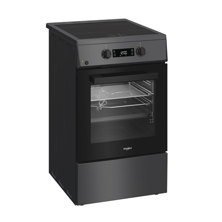Whirlpool Cooker | W5I8LCSTA | Hob type Induction | Oven type Electric | Anthracite | Width 50 cm | Depth 60 cm | 60 L - Image 3