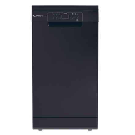 Candy Dishwasher | CDPH 2L1047B | Free standing | Width 45 cm | Number of place settings 10 | Number of programs 5 | Energy efficiency class E | Inox - Image 3