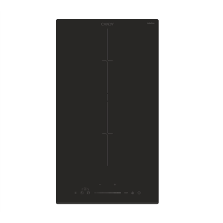 Candy Hob | CTP32SC/E1 | Induction | Number of burners/cooking zones 2 | Touch | Timer | Black - Image 3
