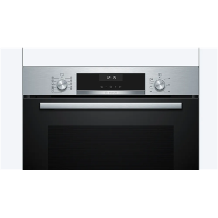 Bosch Oven | HBG517CS4 | 71 L | Electric | Hydrolytic | Control knob | Height 59.5 cm | Width 59.4 cm | Stainless steel - Image 3