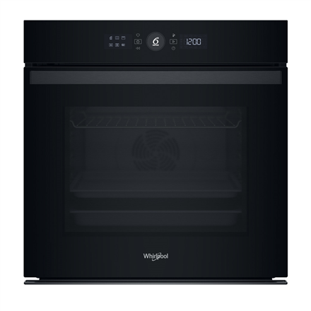 Whirlpool Oven | WOI4S8PM0SBA | 73 L | Electric | Pyrolytic/Hydrolytic | Electronic | Steam function | Height 59.7 cm | Width 59.5 cm | Black - Image 2